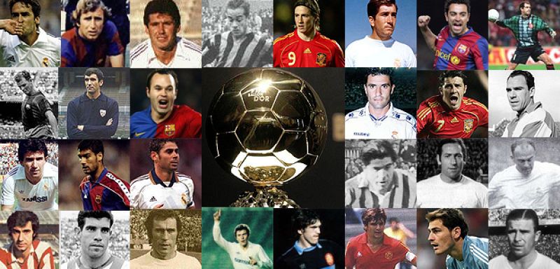Elige al Balón de Oro español