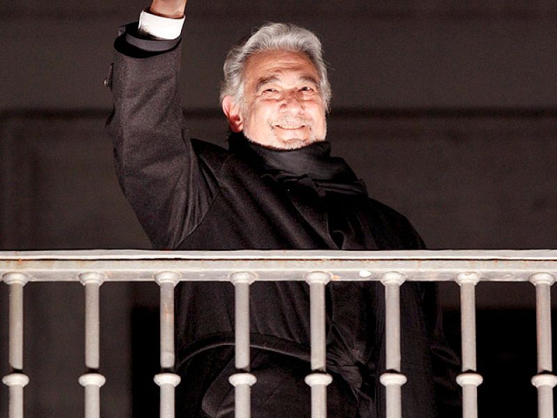 Plácido Domingo: "Estaré en un escenario hasta que pueda respirar"