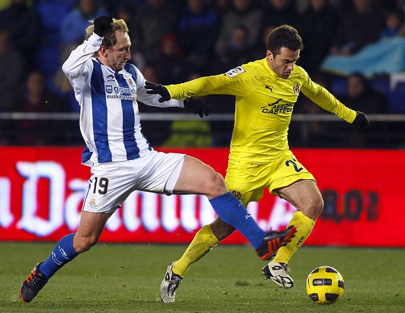 El Villarreal remonta a la Real Sociedad con dos goles de Rossi