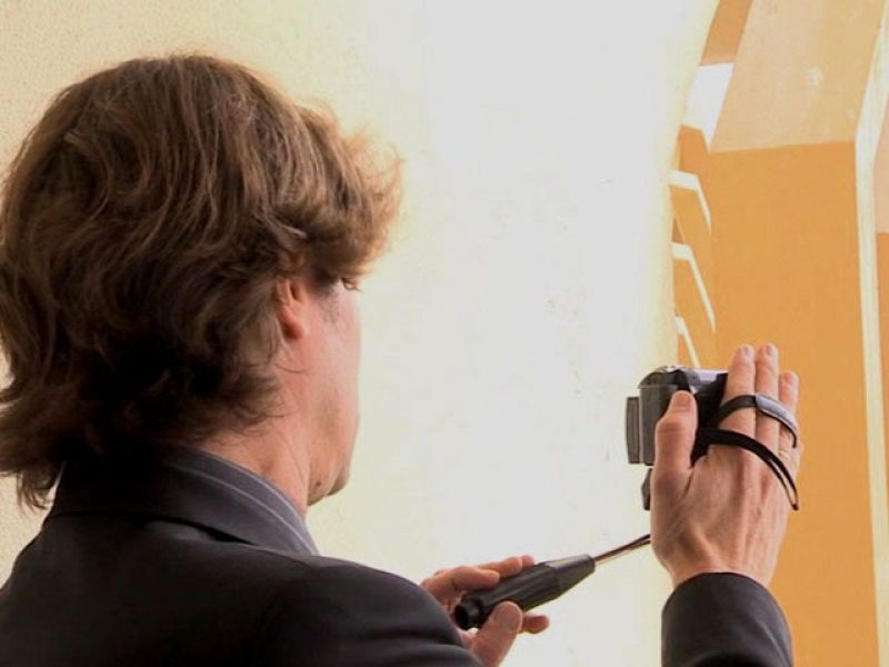 Pedraz se queda a unos metros del lugar exacto desde el que EE.UU. atacó el Hotel Palestina