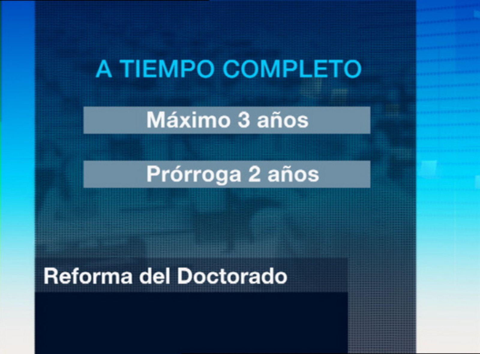 Reforma del doctorado: se limita el tiempo para acabar la tesis