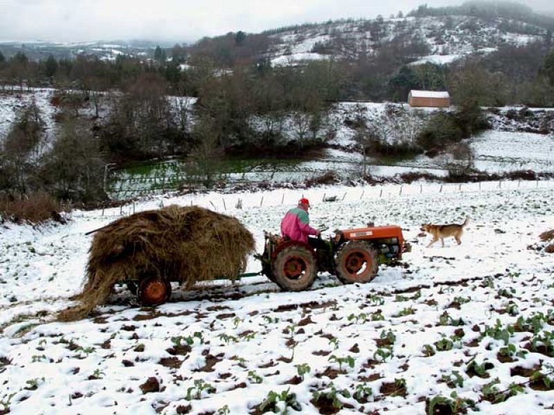 Veintidós provincias en alerta por nevadas este domingo