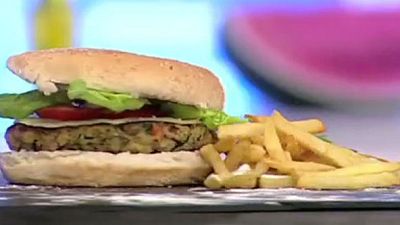Cocina con Clan - Gran hamburguesa vegetariana