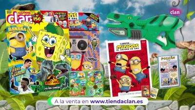 ¡Dinosaurios y grandes sorteos  con la revista Clan 150!