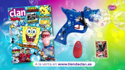 ¡Lluvia de pompas con la nueva revista Clan!