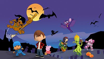 ¡Los Lunnis, Peppa Pig y muchos amigos más celebran Halloween en Clan!