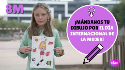 ¡Mándanos tu dibujo por el Día Internacional de la Mujer!