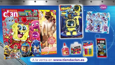 ¡Robotízate con la nueva revista Clan!