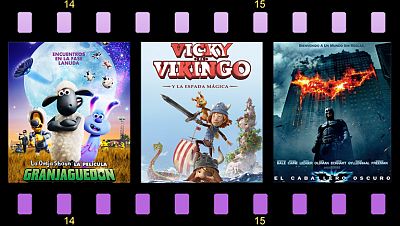 ¡Vicky el vikingo y la oveja Shaun protagonizan el cine de la semana en Clan!