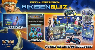 ¡Vive la experiencia Wikisen Quiz!