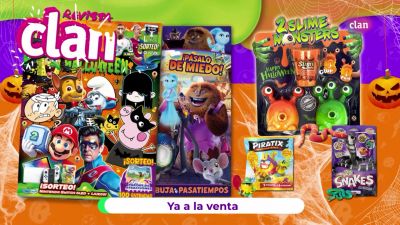 ¡Vive Halloween con la nueva revista Clan!