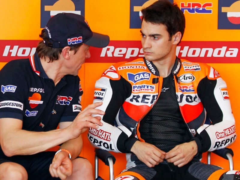 Pedrosa marca el ritmo en la segunda jornada