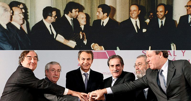 El acuerdo social y económico, ¿la reedición de los Pactos de La Moncloa tres décadas después?