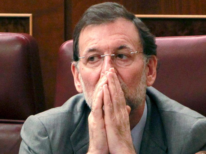 Rajoy expresa su sorpresa porque se "festeje" un "endurecimiento del régimen de pensiones"