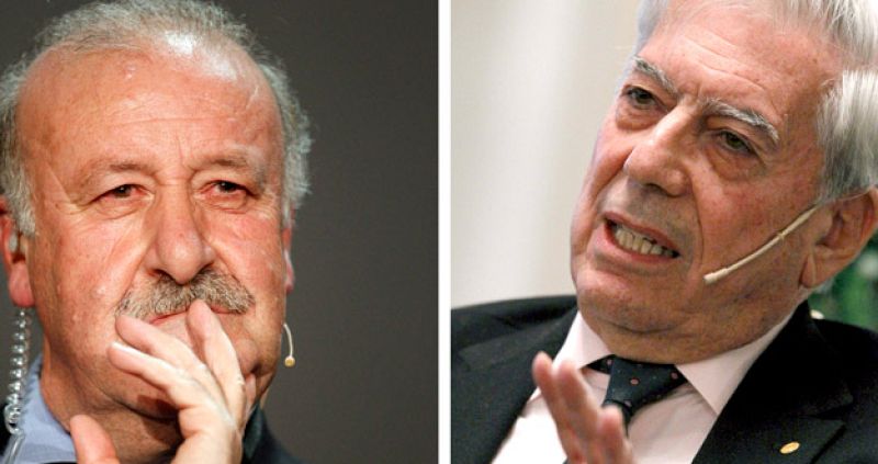 El Rey nombra marqueses a Vargas Llosa y Vicente del Bosque