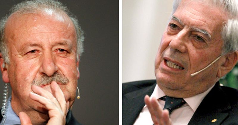 El Rey nombra marqueses a Vargas Llosa y Vicente del Bosque