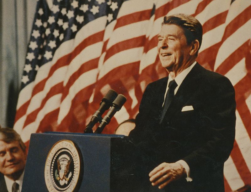 Ronald Reagan, el secundario que se convirtió en símbolo de los republicanos