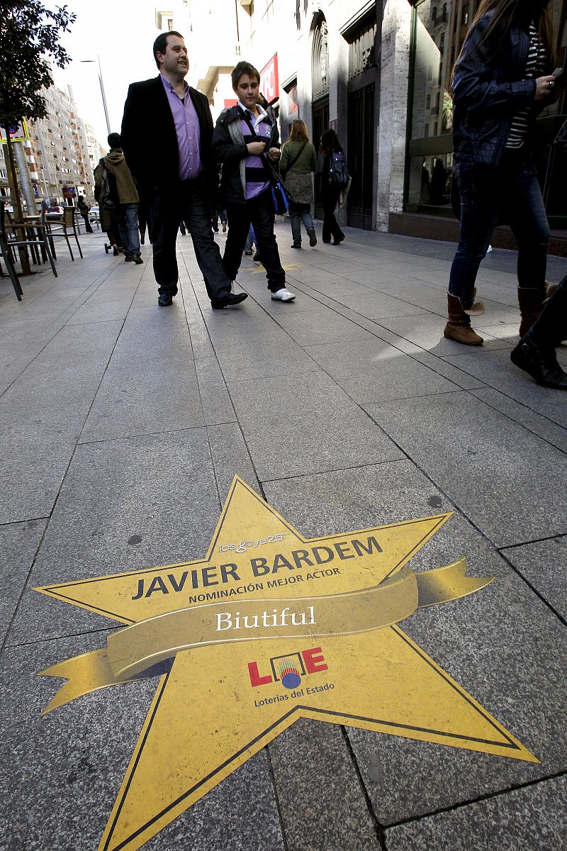 La Gran Vía, 'Paseo de la Fama' por una semana