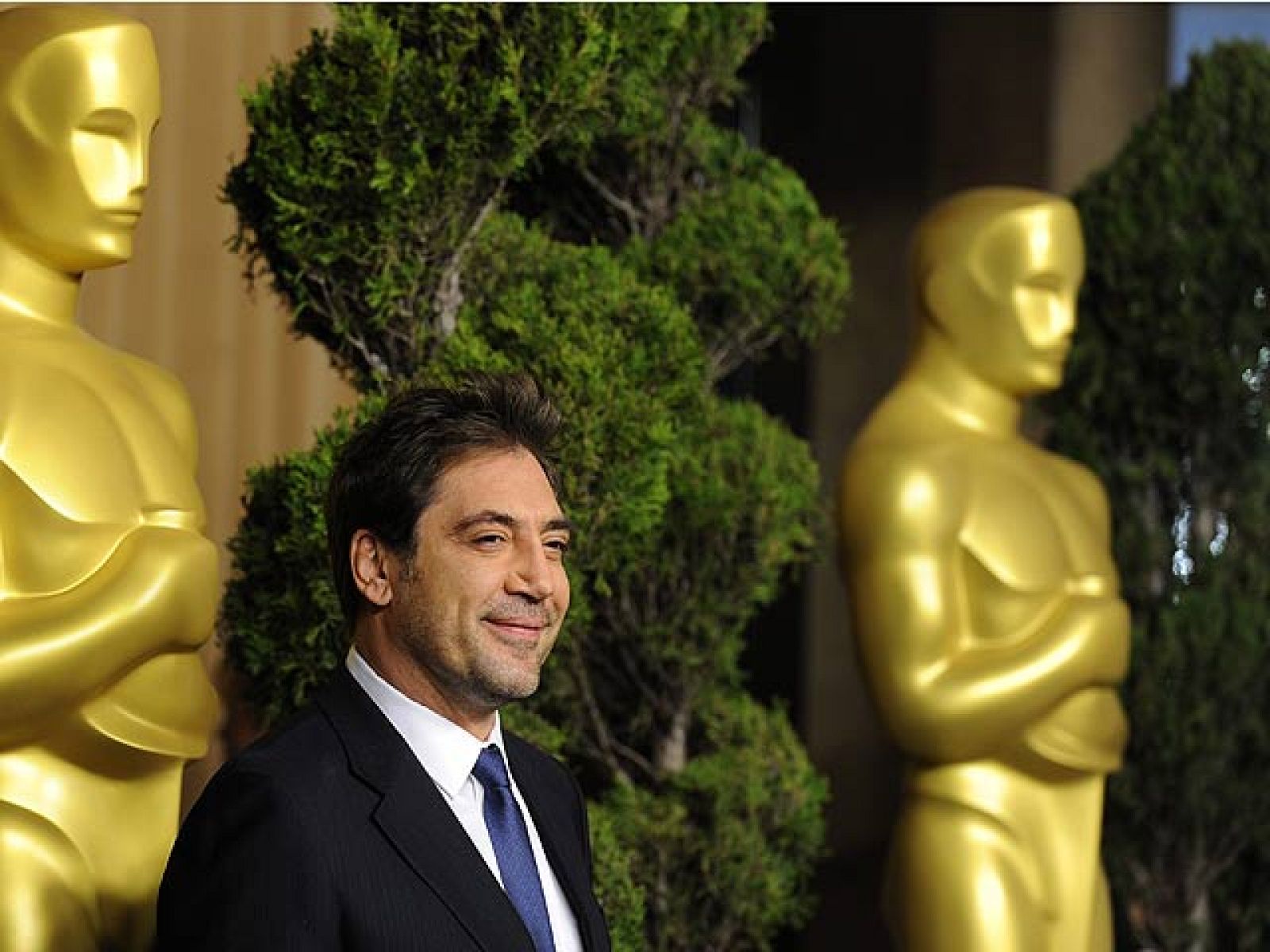 Javier Bardem acude a la tradicional recepción de los nominados a los Oscar | Ver
