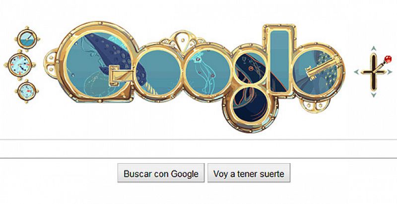 Google nos lleva al fondo del mar en el Nautilus de Julio Verne