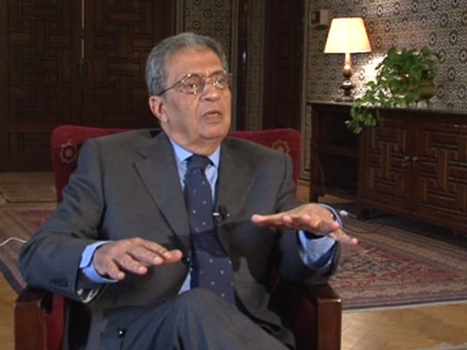 Entrevista a Amr Musa, secretario general de la Liga Árabe | Ver
