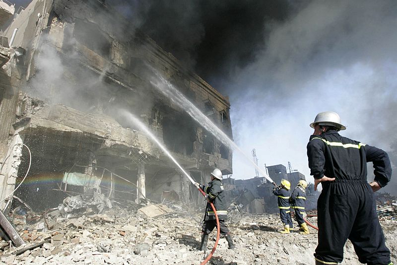 Al menos ocho muertos y 83 heridos en un triple atentado en Irak