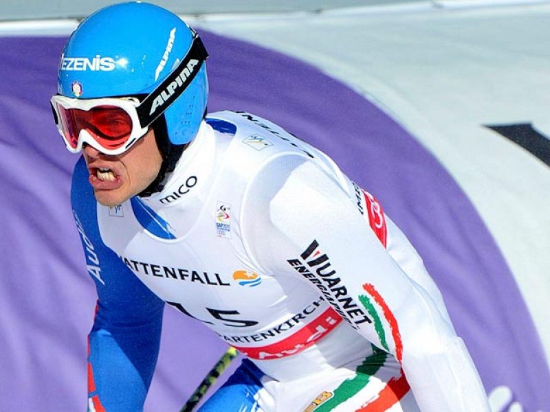 El italiano Innerhofer, nuevo campeón mundial de supergigante en Garmisch