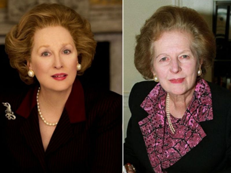 Meryl Streep, "intimidada" por su papel de Margaret Thatcher