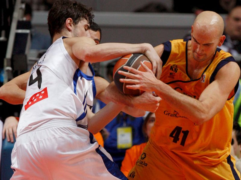 El Madrid sufre para ganar al Gran Canaria