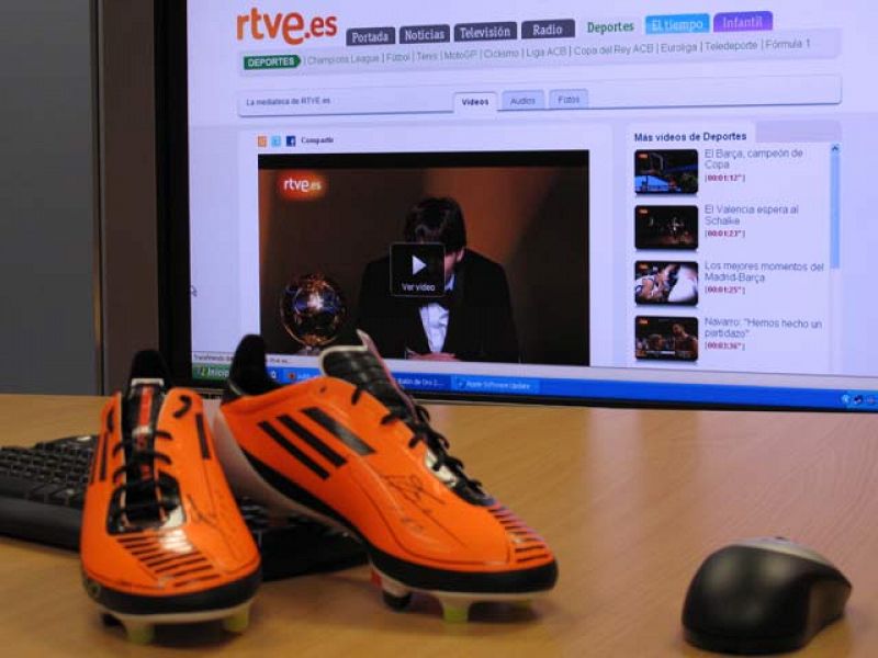 Consigue las botas firmadas por Messi con RTVE.es