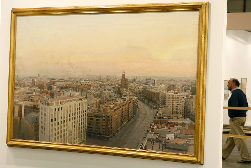 Un cuadro de Antonio López encabeza la lista de precios de ARCO Madrid