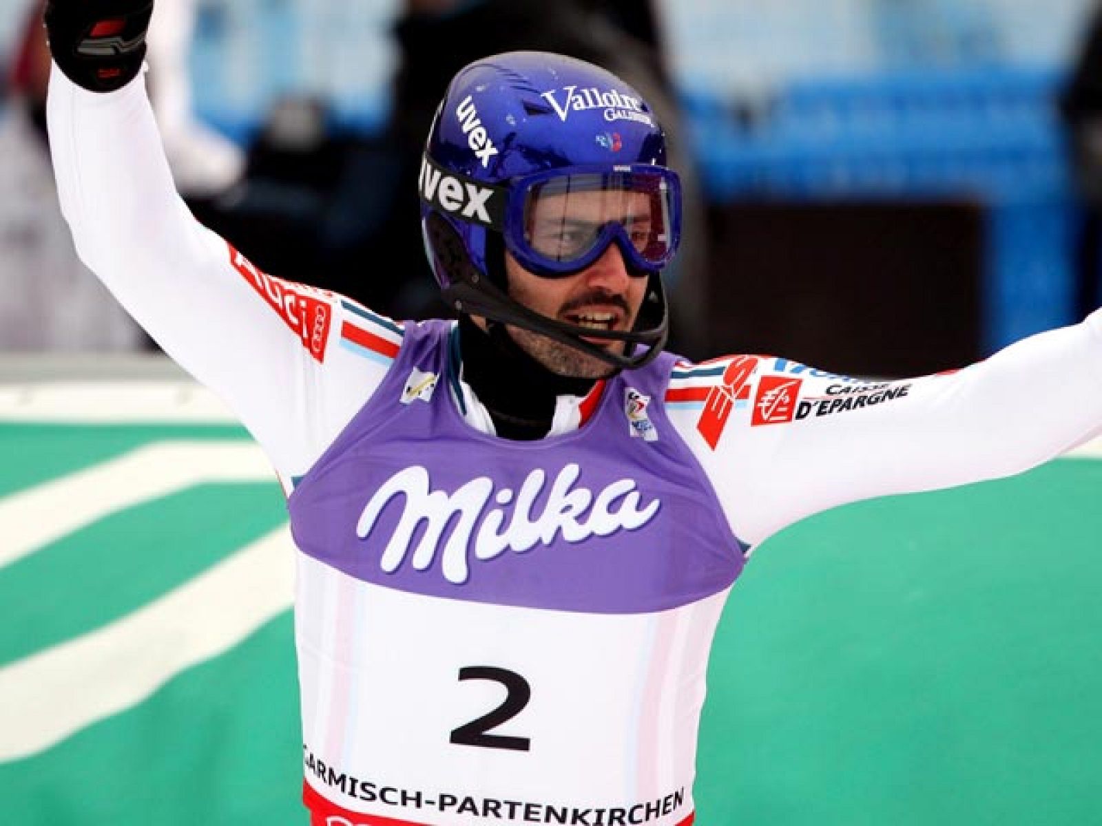 El francés Jean-Baptiste Grange ha ganado el eslalon, la última prueba de los XLI Mundiales de esquí alpino, disputados en la estación alemana de Garmisch-Partenkirchen.