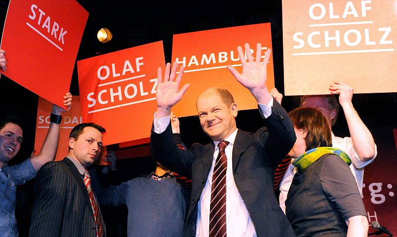 El año electoral en Alemania comienza con un abultado triunfo del SPD en Hamburgo