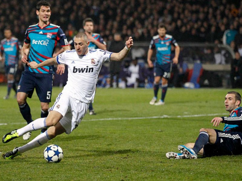 El Real Madrid arranca un valioso empate en Lyon