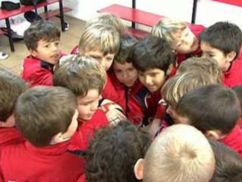 El Mallorca-Barça, un juego de niños y no tan niños