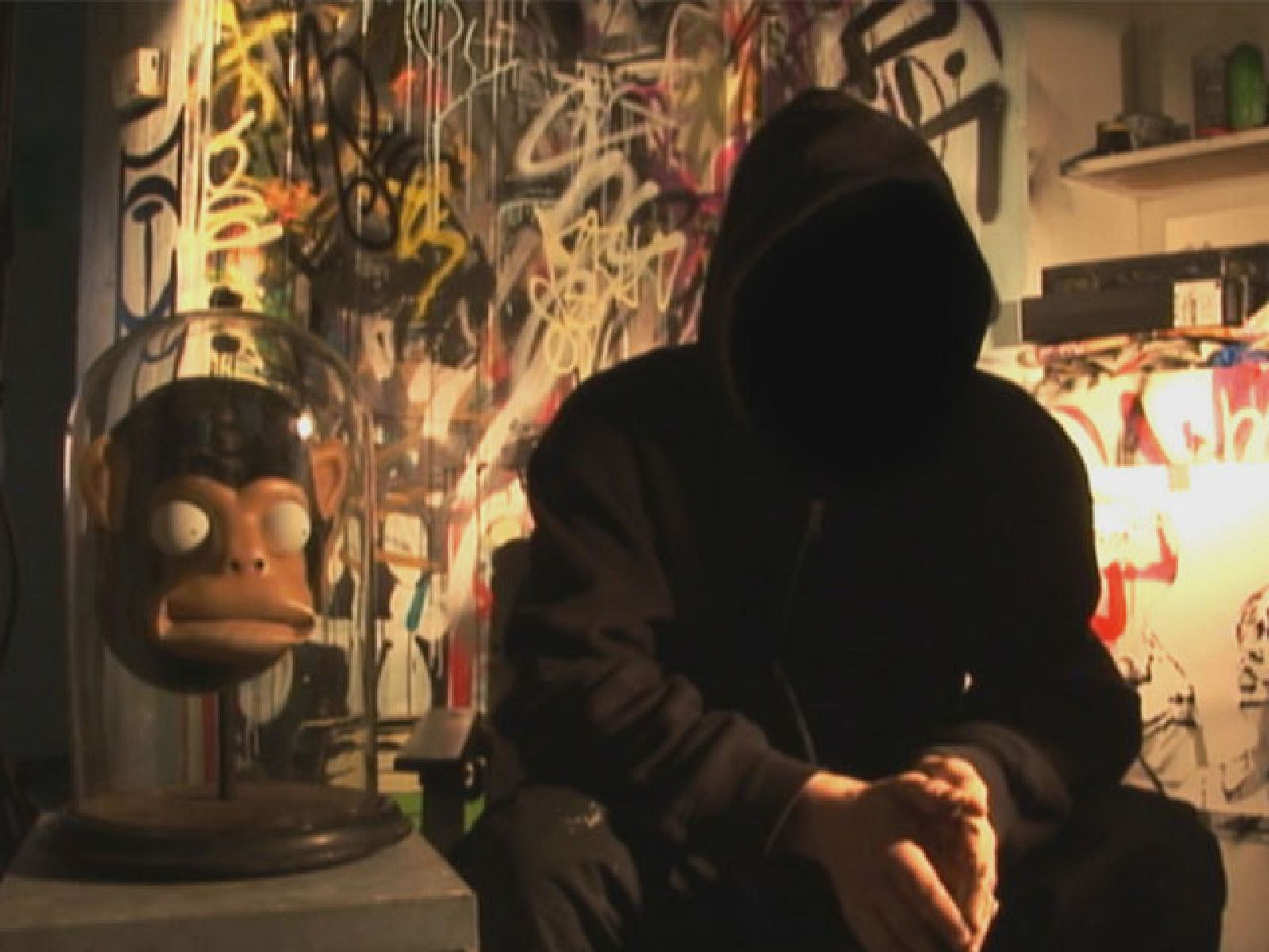 Banksy podría estar en Los Ángeles pero sólo se ven sus grafitis