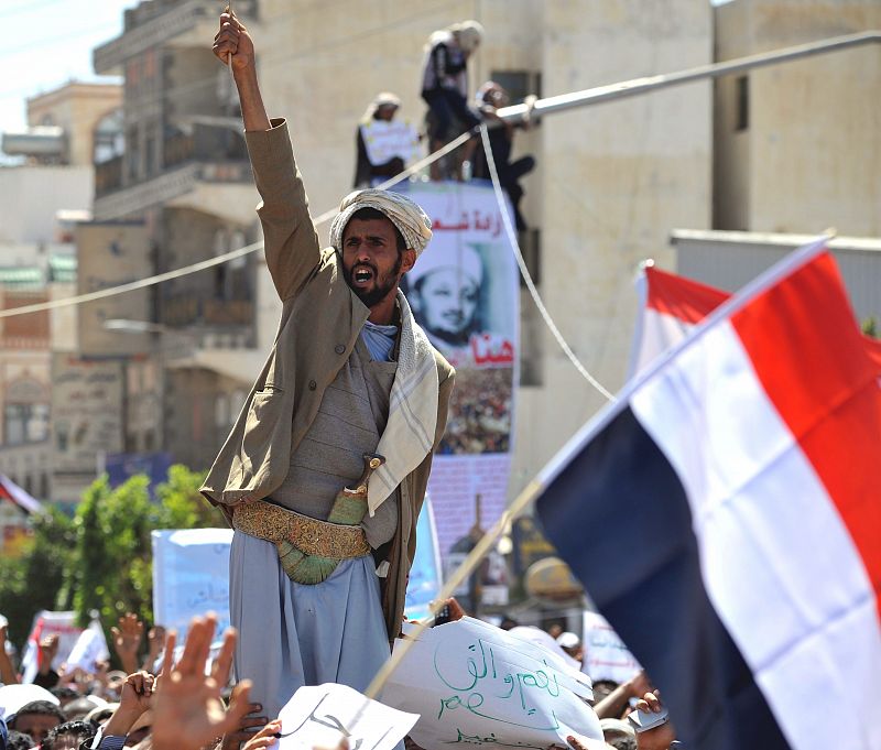 El presidente de Yemen acusa a EE.UU. de promover las revueltas árabes en beneficio de Israel