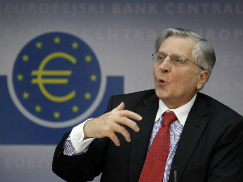 El BCE deja los tipos en el 1%, pero Trichet avanza que es "posible" una subida de tipos en abril