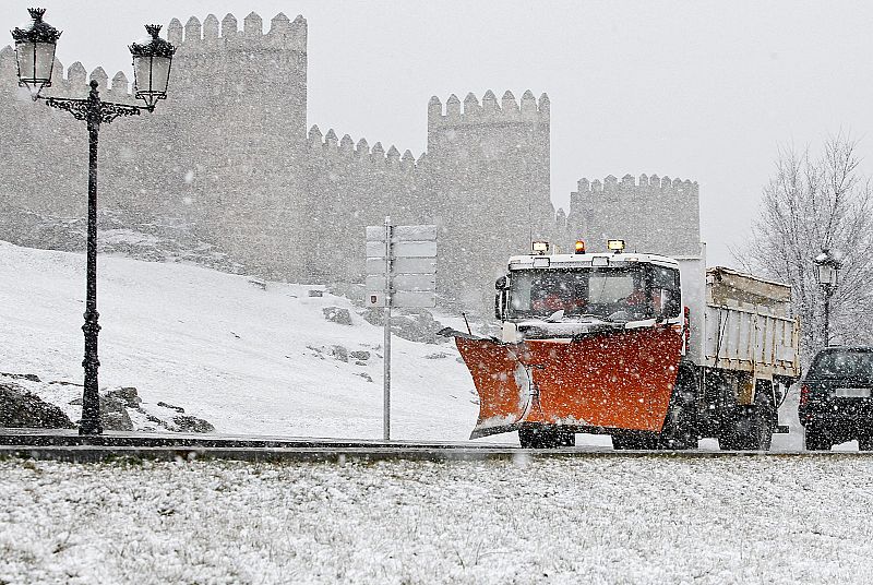 Cinco provincias de Castilla y León con riesgo de nevadas este sábado