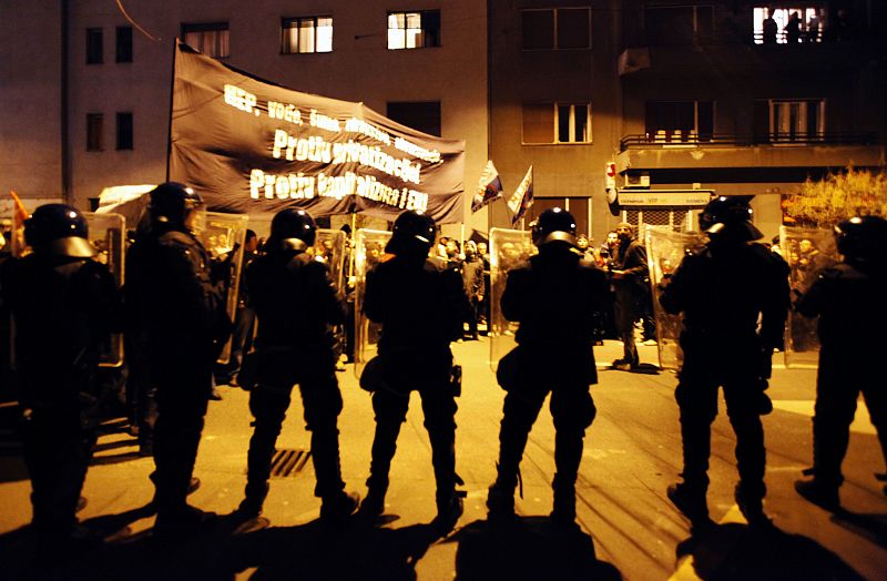 Croacia se contagia de las revueltas y miles de manifestantes exigen la renuncia del Gobierno