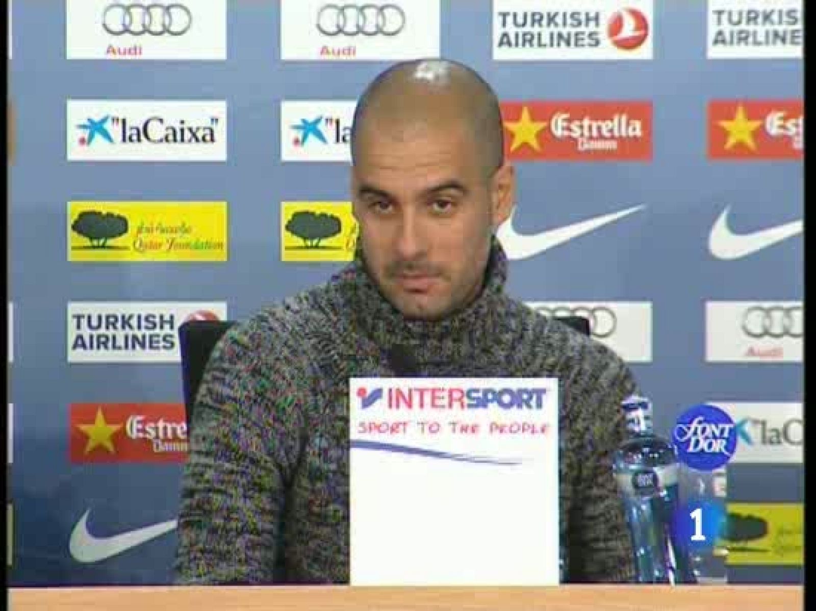 Se cumplen 1.000 días de Guardiola al frente del banquillo del Barça en el día en que viaja al campo donde asegura haberlo pasado peor en su etapa como entrenador culé, Sevilla.