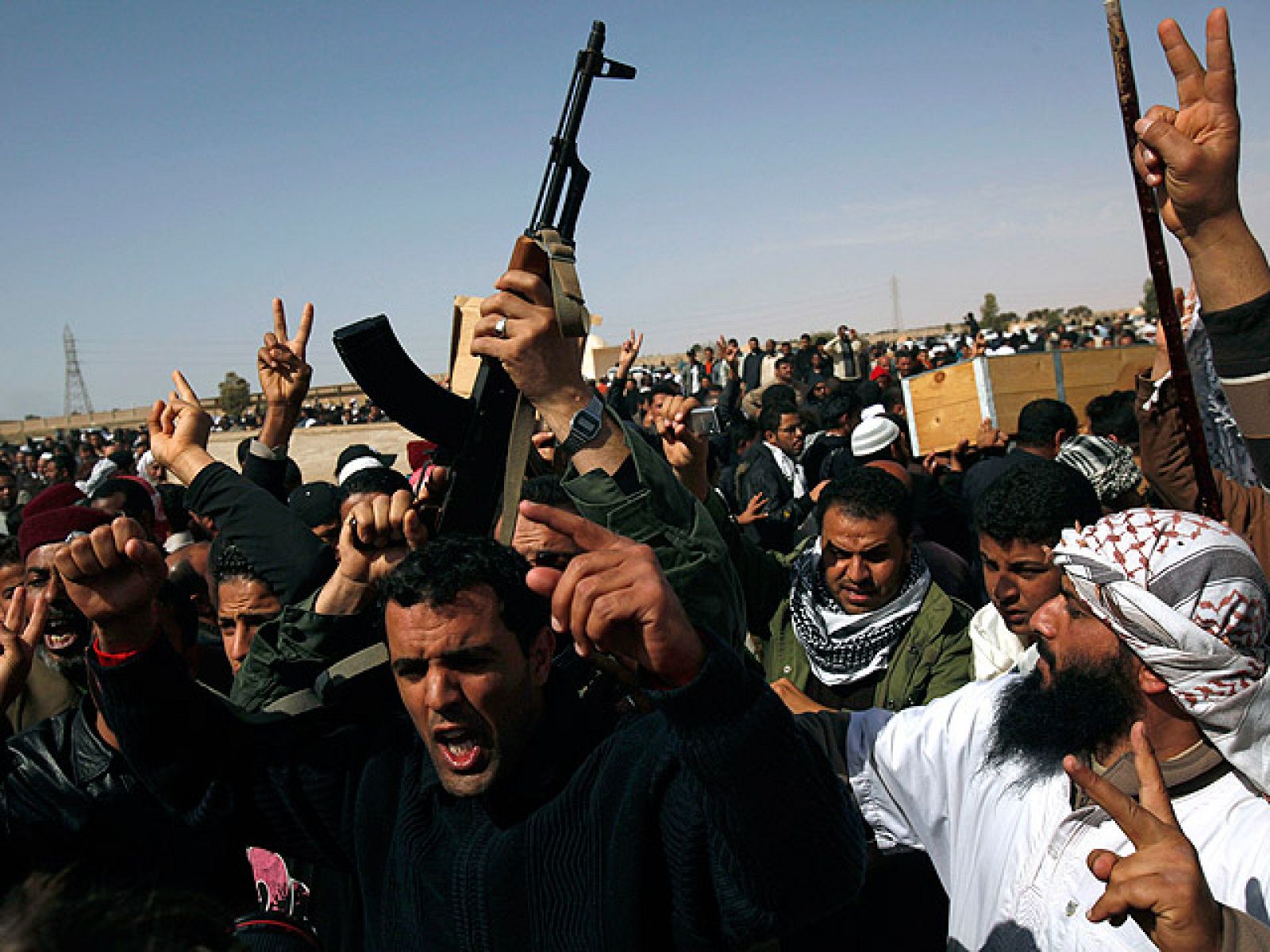 Los combates se centran en Ajdabiya