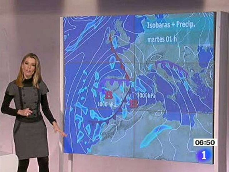 Quince provincias en alerta amarilla o naranja por fuertes lluvias, nieve y riesgo de aludes