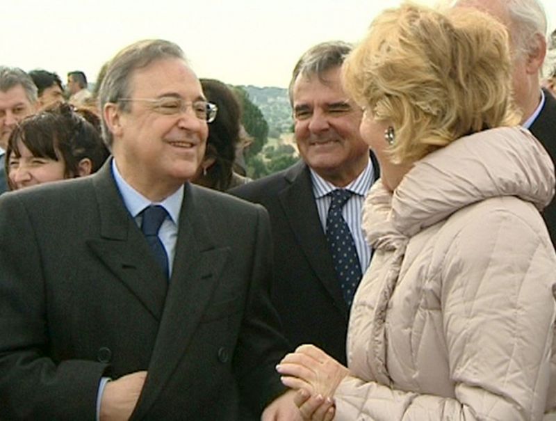 Esperanza Aguirre a Florentino, ante el derbi: "Ponle las pilas a Mourinho"