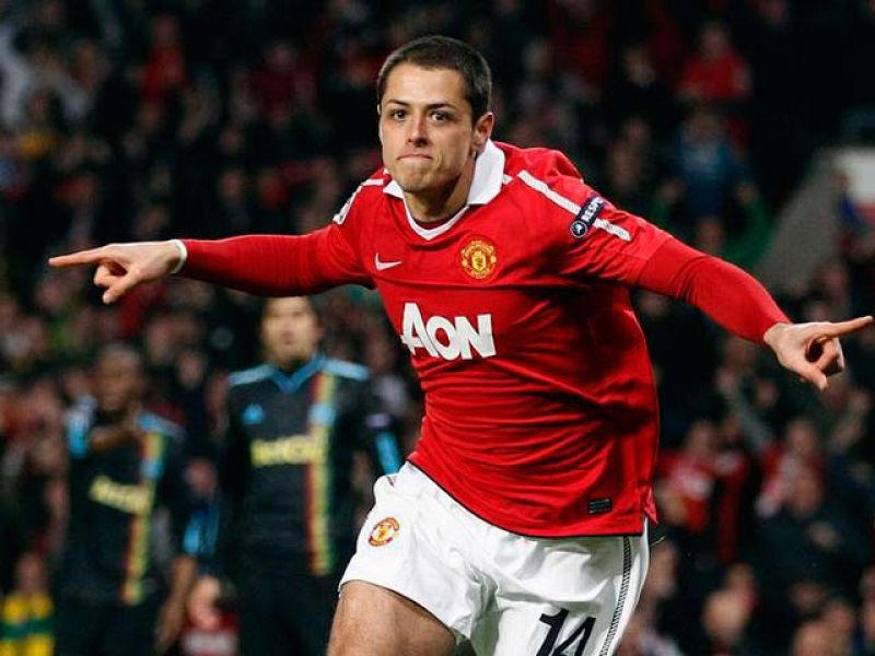 El doblete de 'Chicharito' mete al United en cuartos