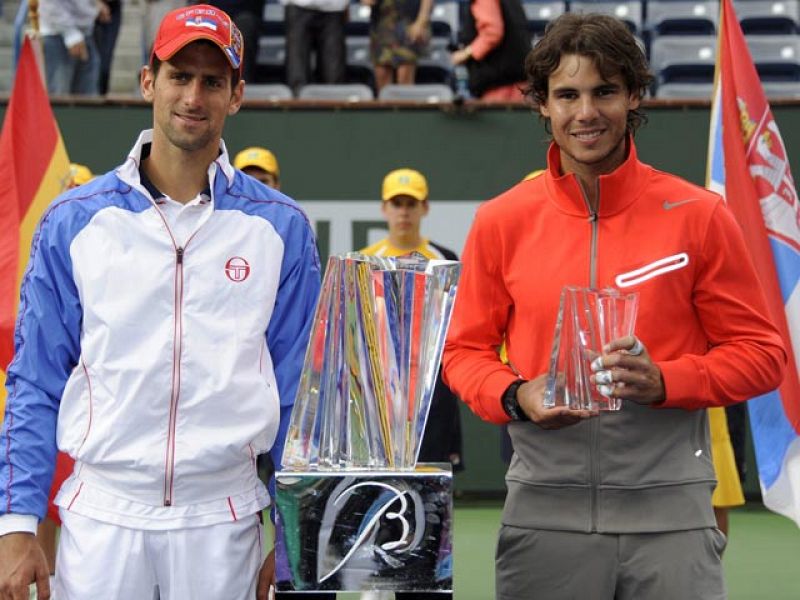 Rafa Nadal sucumbe ante Djokovic en la final de Indian Wells