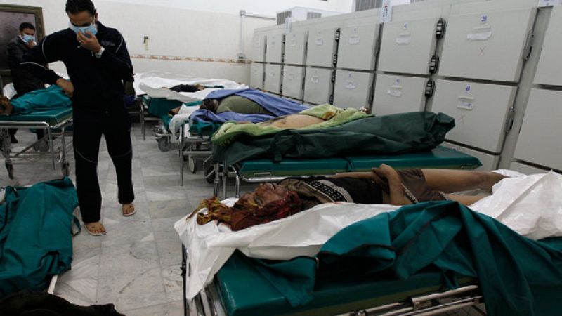 Gadafi acusa a la coalición de bombardear objetivos civiles en la quinta noche de ataques