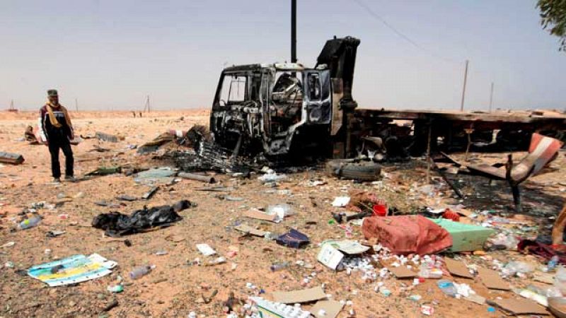 Bombardeos en Trípoli y Sirte, la ciudad natal de Gadafi