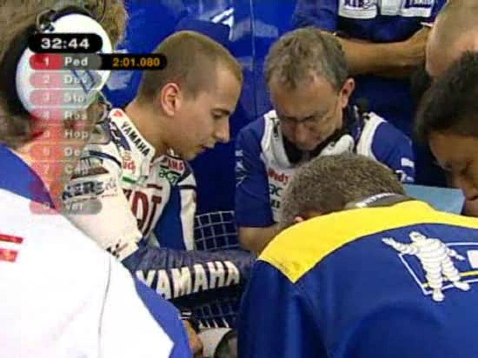 Lorenzo seria duda para la carrera tras caerse en los entrenamientos del GP de China.