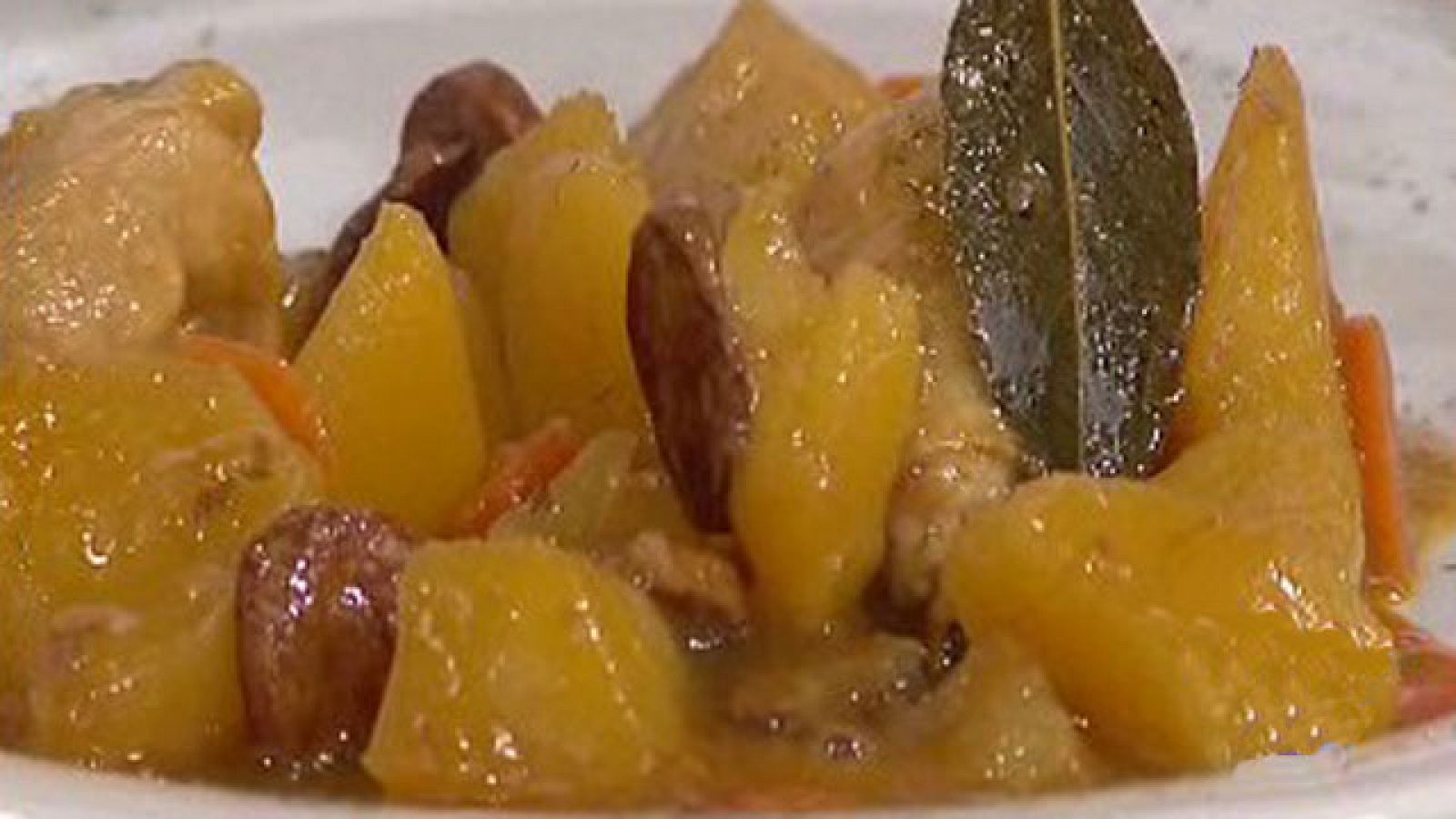 Saber cocinar - Cazuela de patatas con pollo (31/03/11)